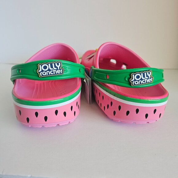 Crocs Jolly Rancher Classic Clog Watermelon Pink M8/W10 - Picture 10 of 13